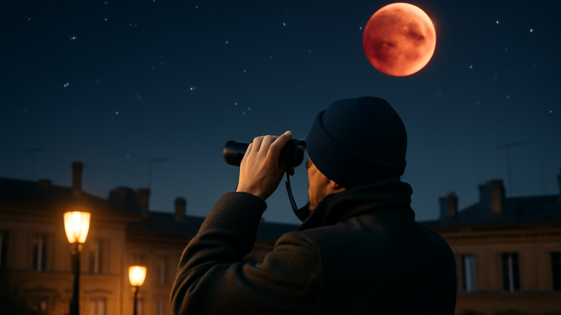 La lune rouge : pourquoi et quand la voir