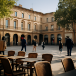 Place intérieure Saint Cyprien à Toulouse : visite