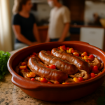 Recette saucisse de Toulouse au four (simple)