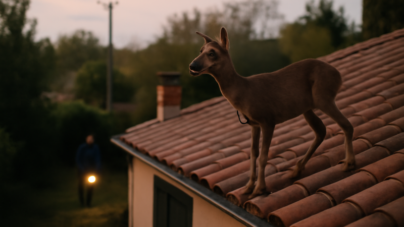 La biche sur le toit : que faire et pourquoi