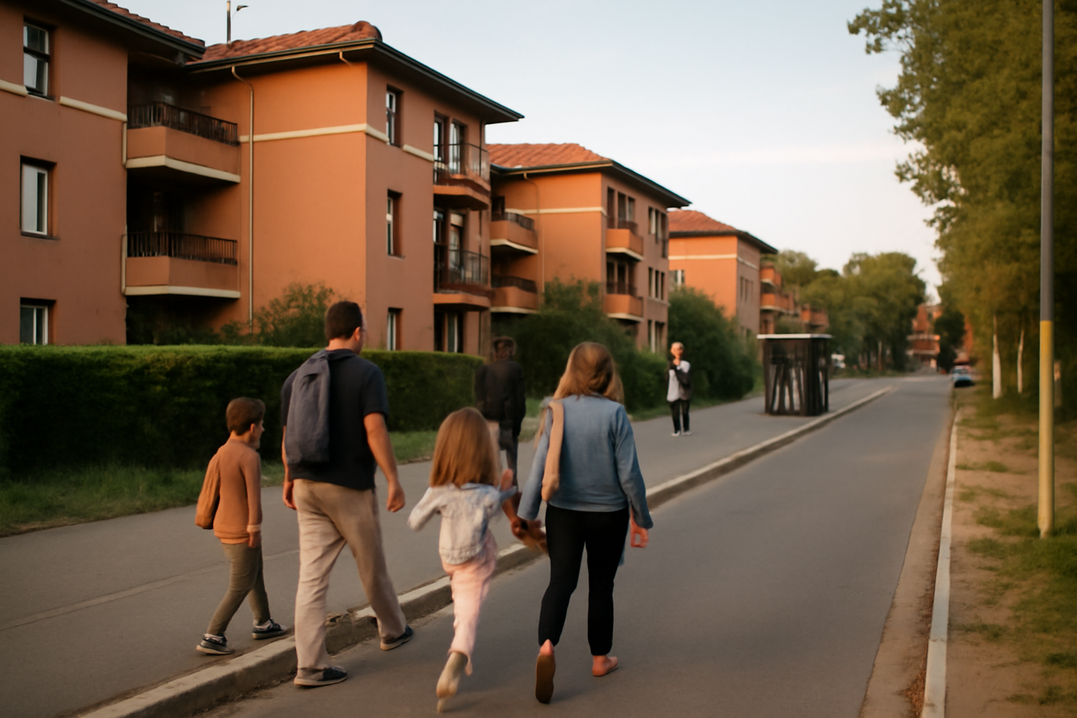 Montaudran–Lespinet à Toulouse : rue résidentielle près des transports