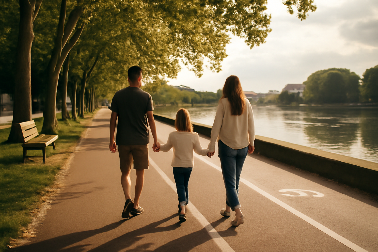parc du bord de garonne à Toulouse : balade facile au bord de l’eau