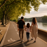 Parc du bord de Garonne à Toulouse : balade facile