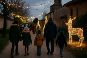 Forêt enchantée de Mauressac : balade lumineuse