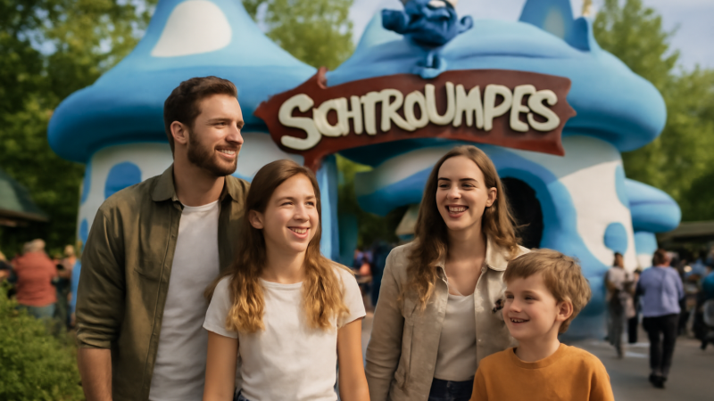 Parc des Schtroumpfs : guide pratique de visite